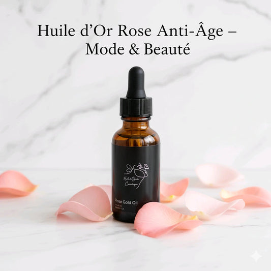 Huile d’Or Rose – 30 mL - Mode&Beauté