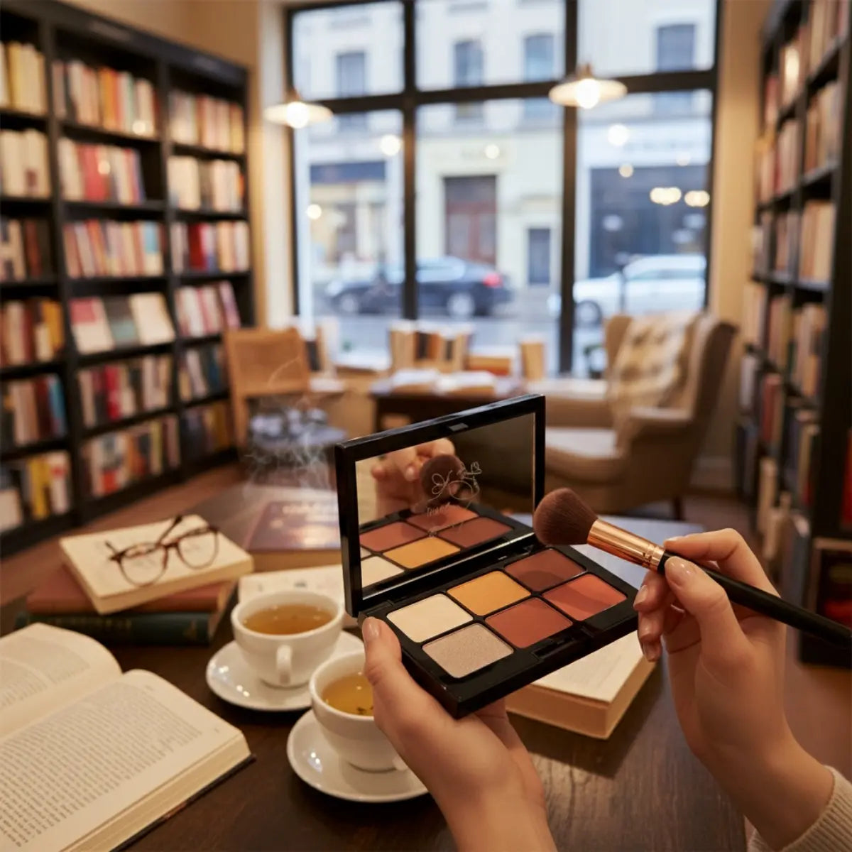 Palette de fards a joue