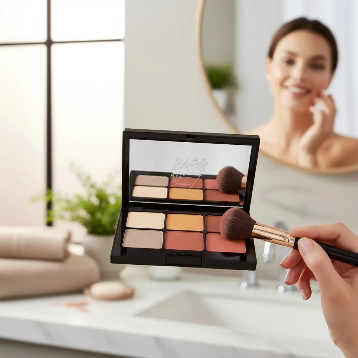 Palette de fards a joue