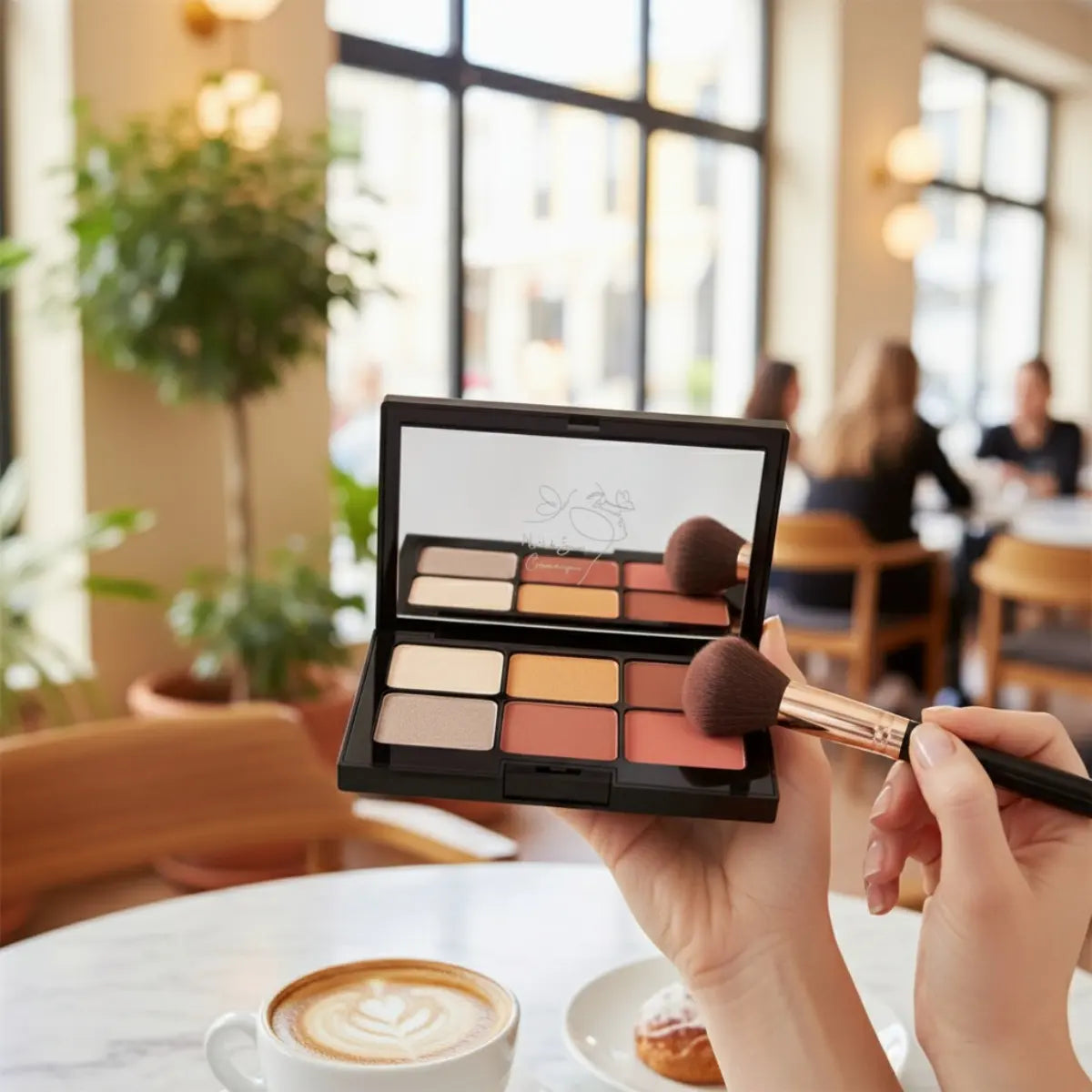 Palette de fards a joue